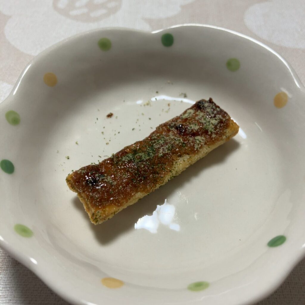 ソースマヨ味なのに甘い味がして面白いし旨い