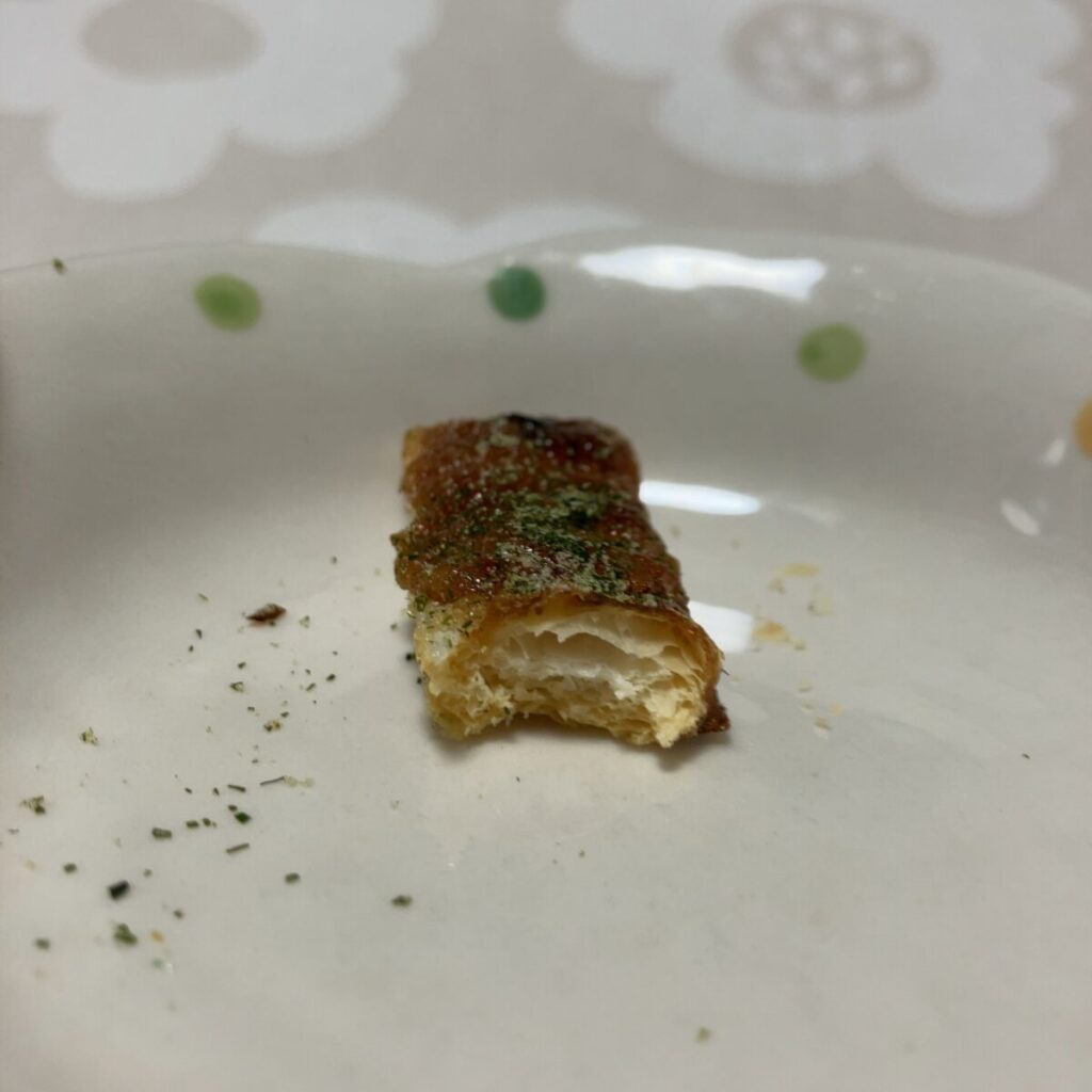 甘いパイだと思って食べた人はびっくりすると思う