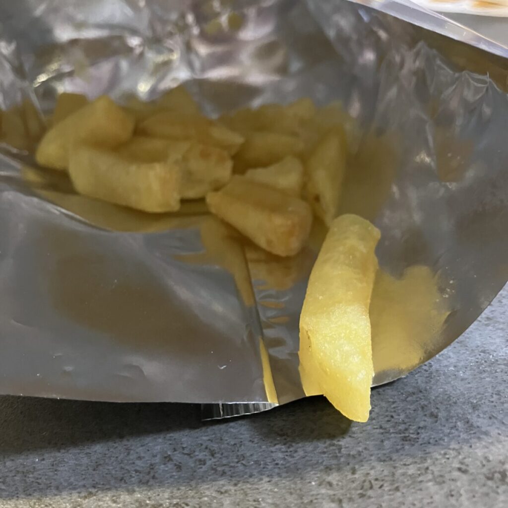 パクパク食べたらすぐになくなってしまった