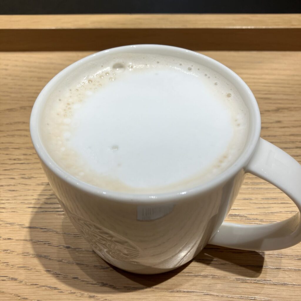 ミルクが強いのでラテとしては完璧