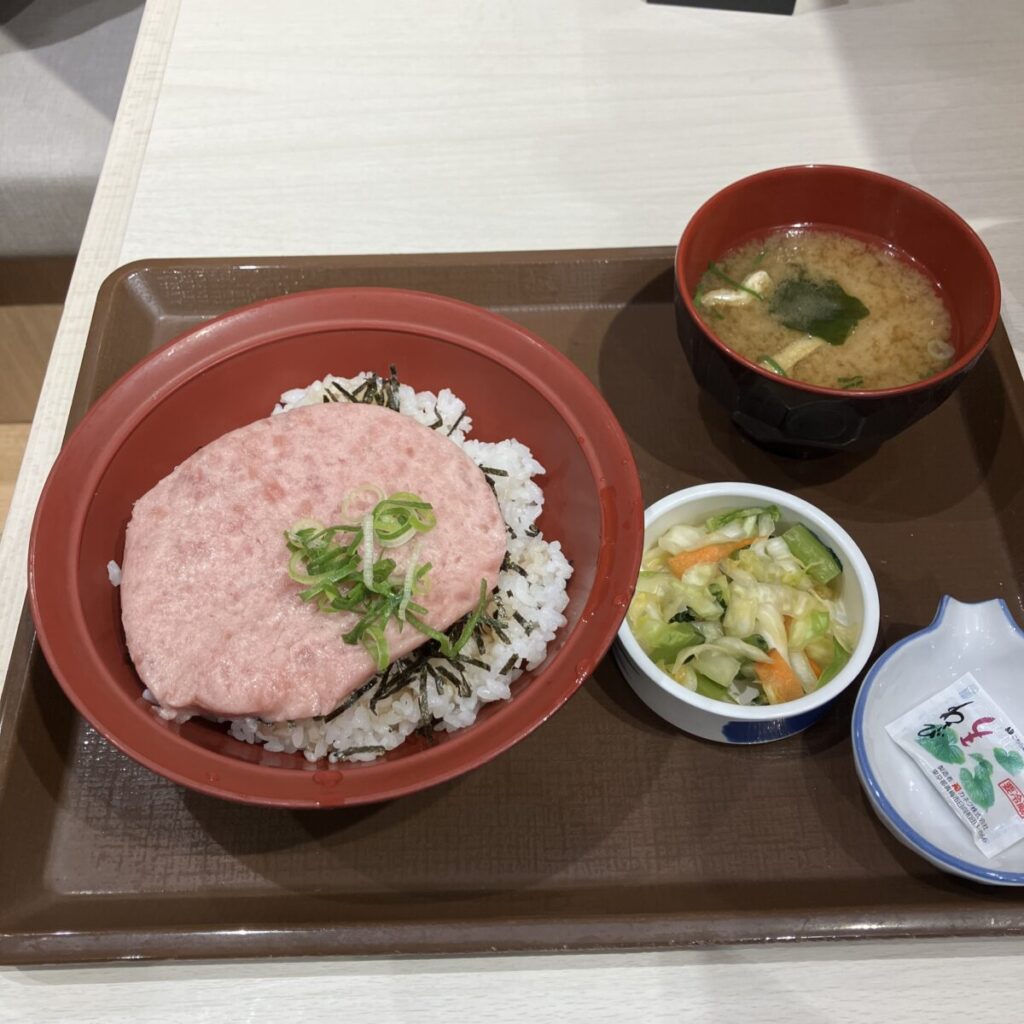 すき家のネギトロ丼を実際に食べた感想レビュー