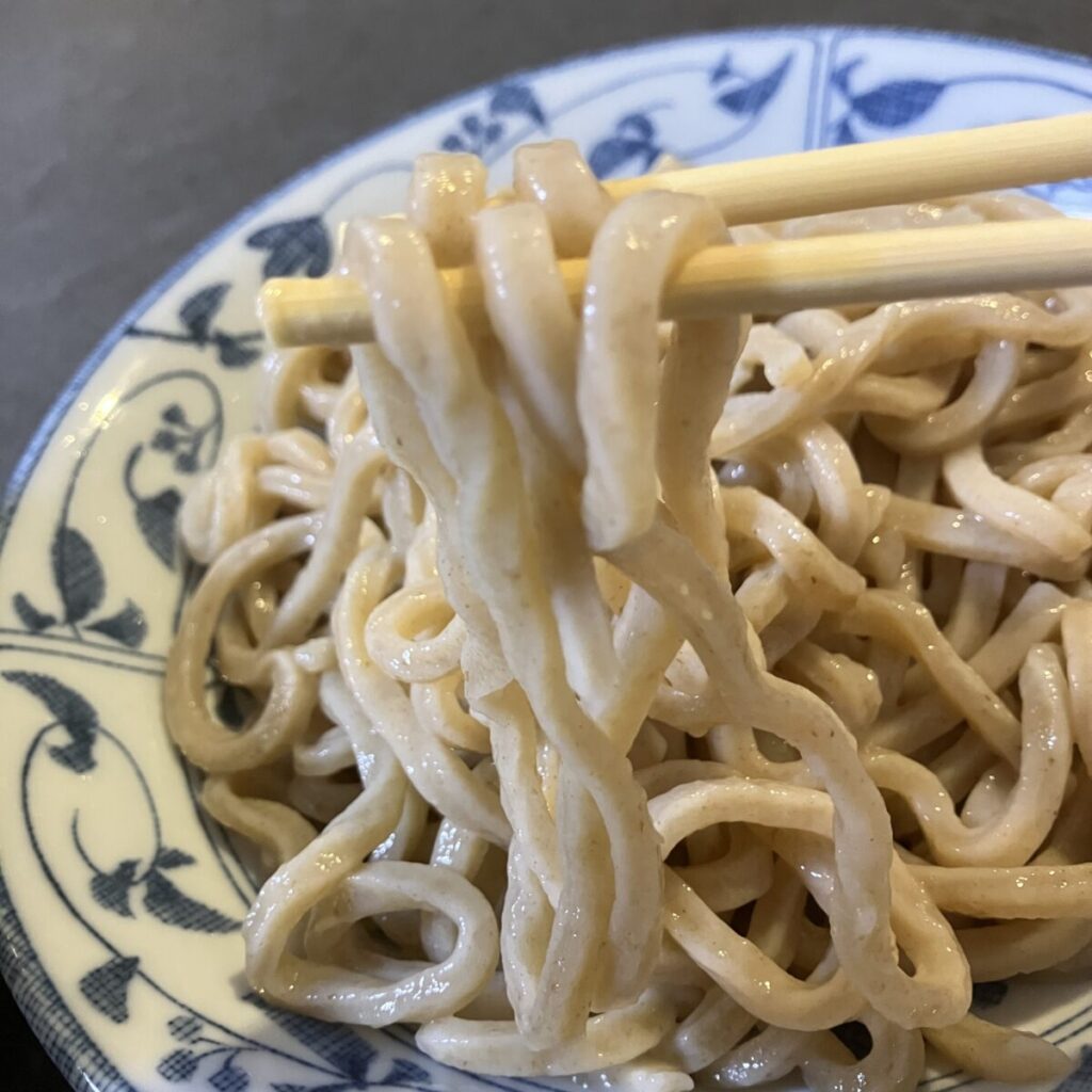 冷凍とは思えない麺のクオリティ