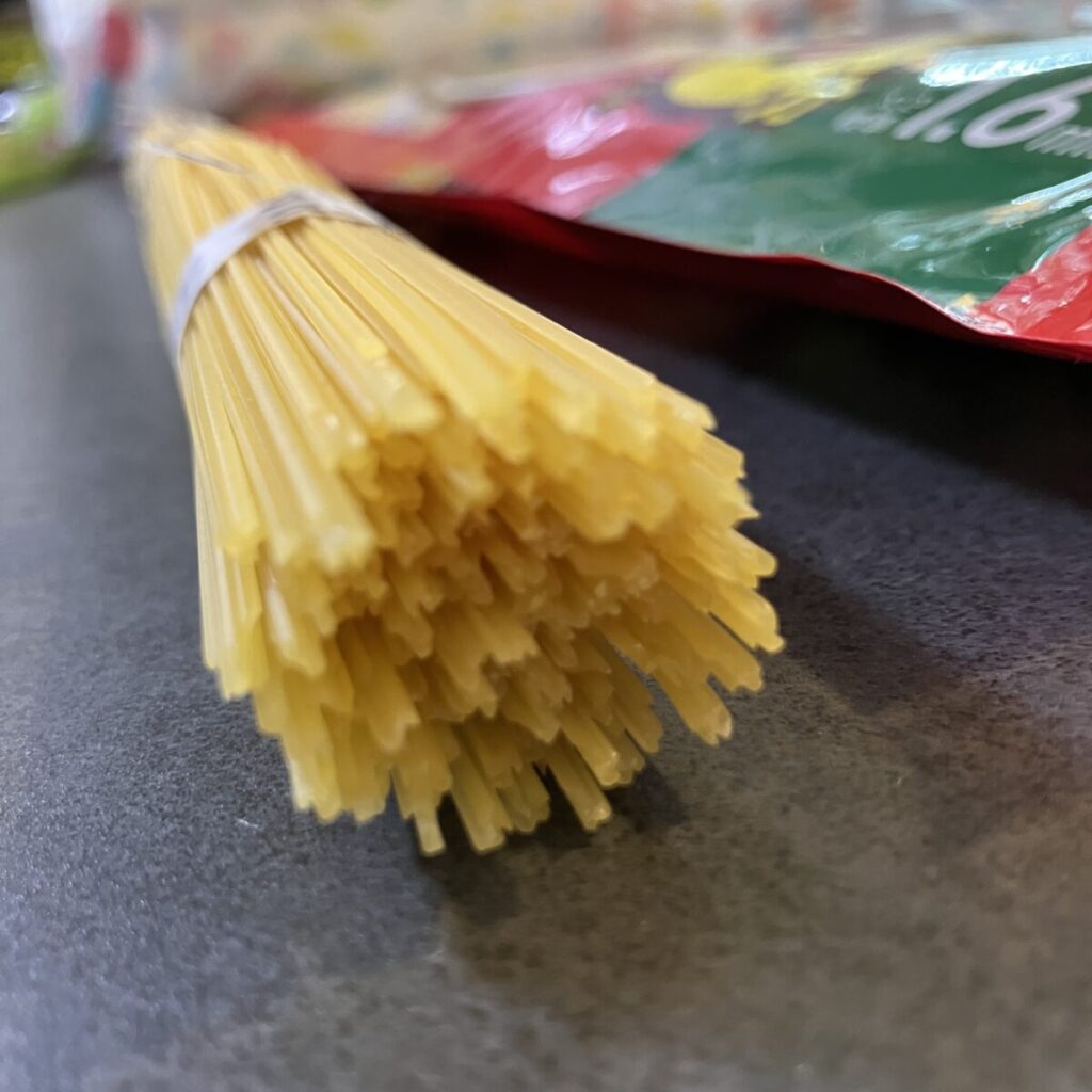 茹で時間を守ればべちゃべちゃにならない