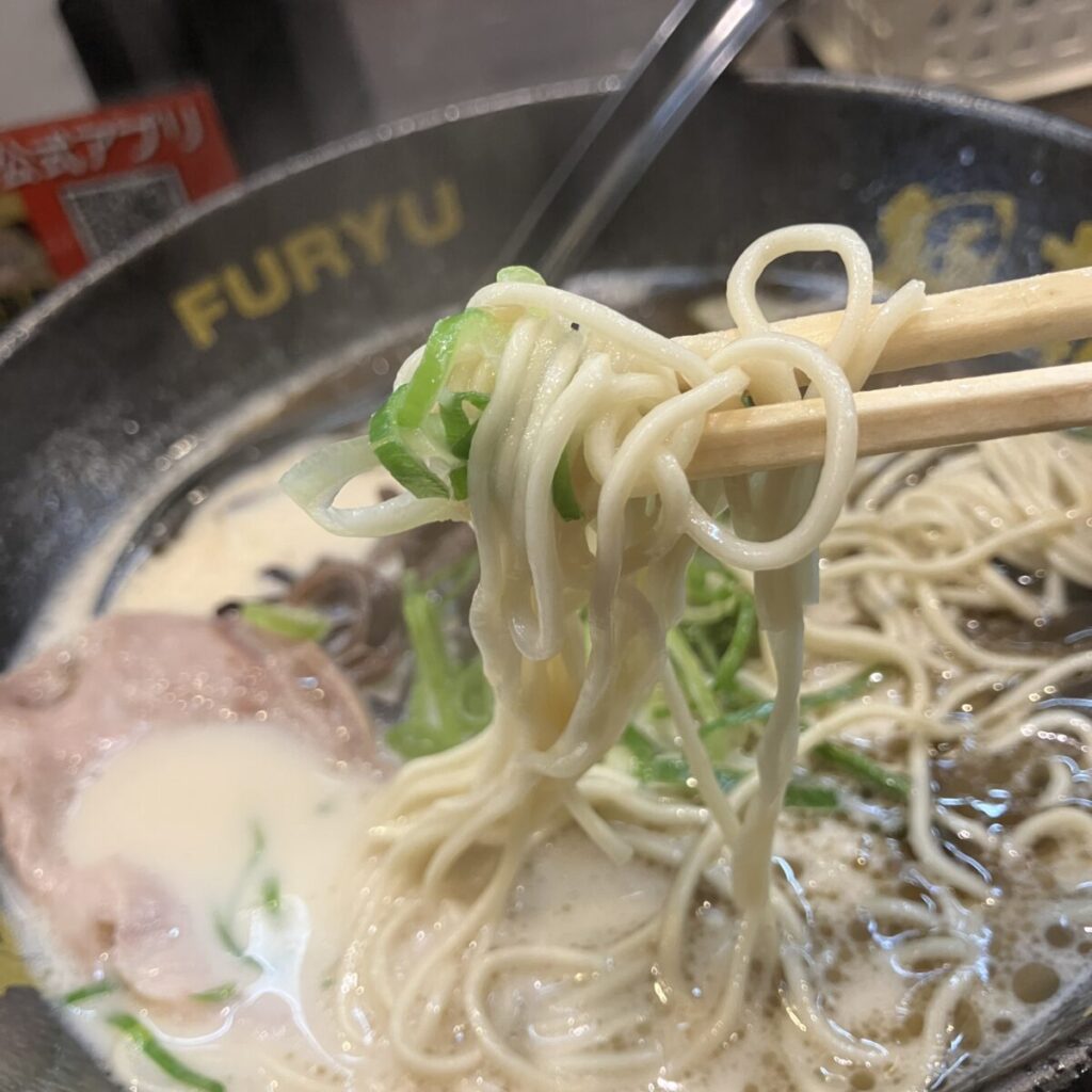 麺の硬さはバリカタがベスト