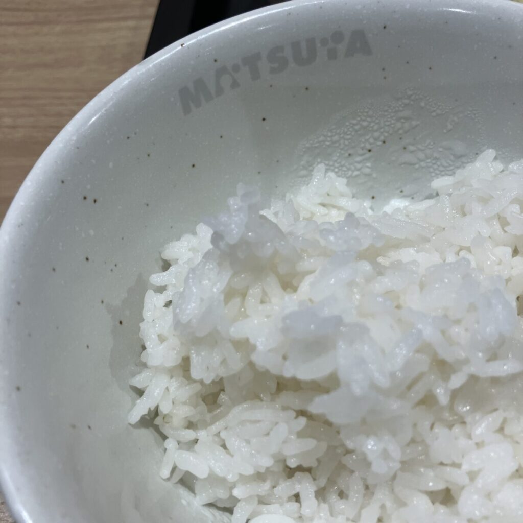 ごはん単体だと好みは分かれそう