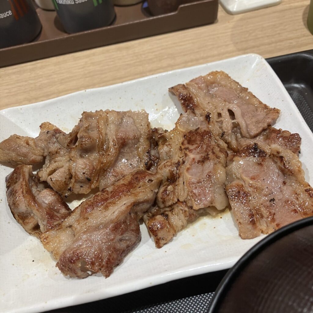 思ったよりも肉の量が多くてうれしかったです