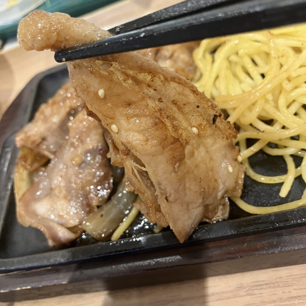 牛角焼肉食堂の牛カルビ