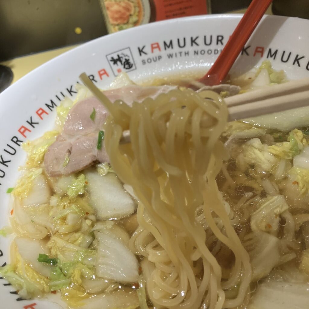 神座ラーメンの麺