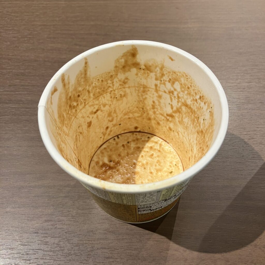 完全カレーメシを完食